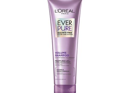 L'Oréal Paris - Shampooing volumisant Ever Pure Sans sulfates | 250 mL
