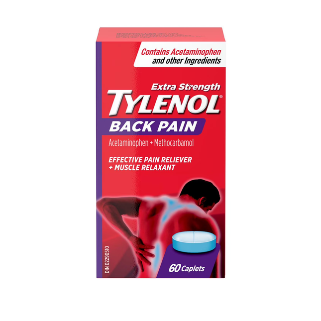 Tylenol - Extra Strength Back Pain | 60 Caplets