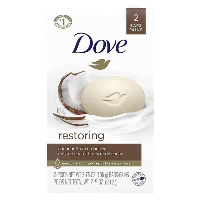 Dove - Purely Pampering - Coconut Milk Beauty Bars | 2 x 106 g