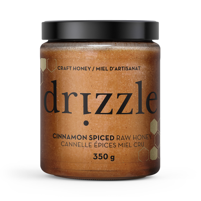 drizzle - Cinnamon Spiced Raw Honey | 350 g