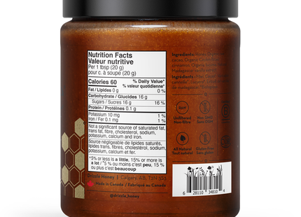 drizzle - Cacao Luxe Raw Honey | 350 g