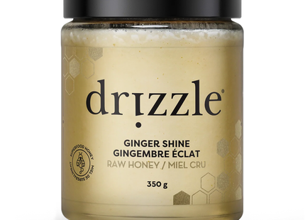drizzle - Miel cru gingembre éclat | 350 g