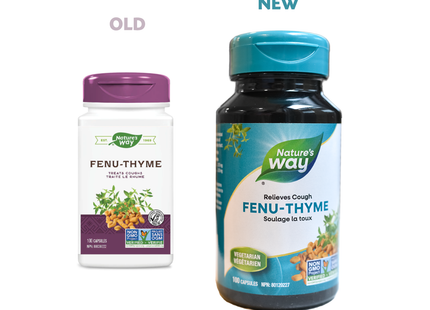 Nature's Way - Fenu-Thyme Cough Relief | 100 Capsules