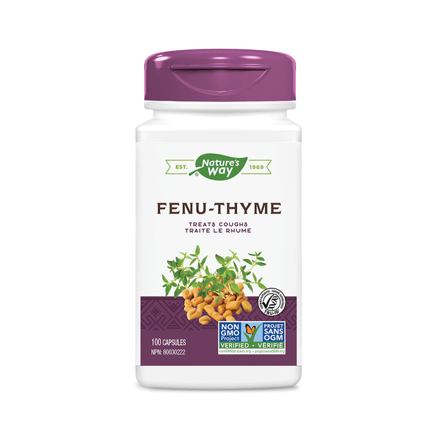 Nature's Way - Fenu-Thyme Cough Relief | 100 Capsules