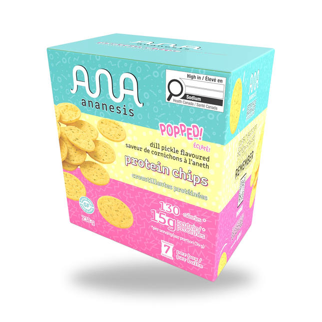 Ananesis - Dill Pickle Protein Chips | 7 x 15 g