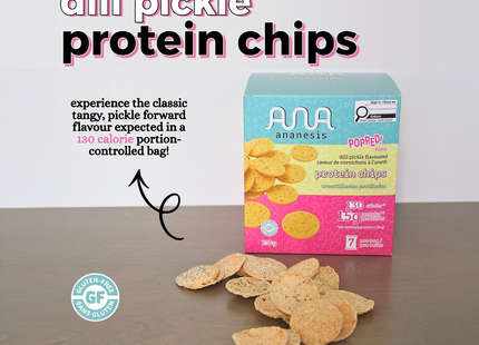 Ananesis - Dill Pickle Protein Chips | 7 x 15 g