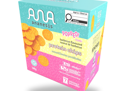 Ananesis - Barbecue Protein Chips | 7 x 15 g