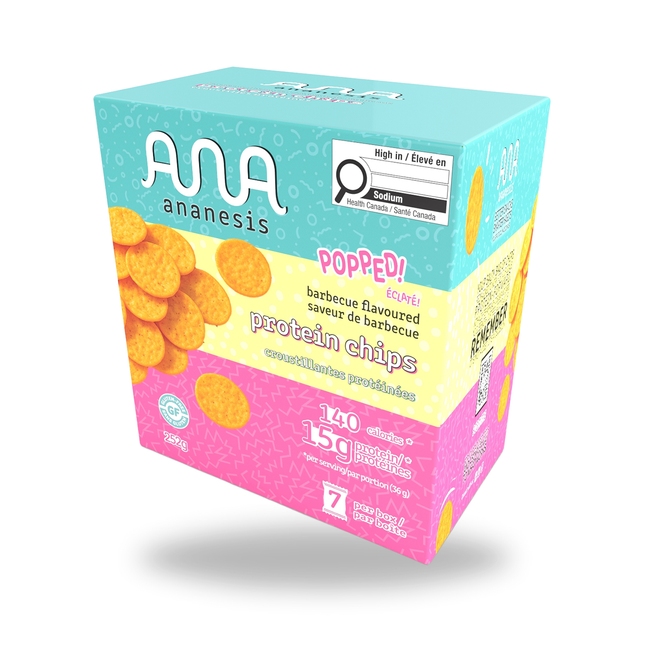 Ananesis - Barbecue Protein Chips | 7 x 15 g