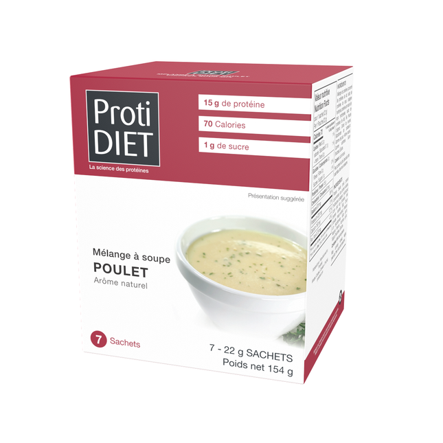 ProtiDiet - Natural Flavour Chicken Soup Mix