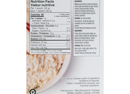 ProtiDiet - Mélange de flocons d'avoine pomme cannelle | 7x25g