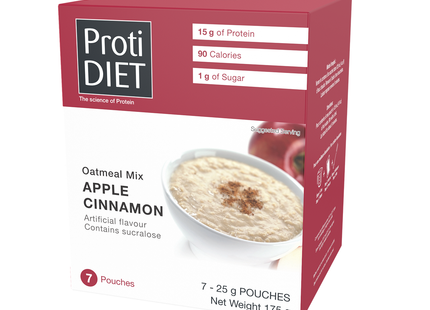 ProtiDiet - Apple Cinnamon Oatmeal Mix