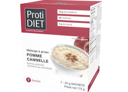 ProtiDiet - Apple Cinnamon Oatmeal Mix