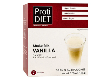 ProtiDiet - Shake Mix, Vanilla | 7 x 27g