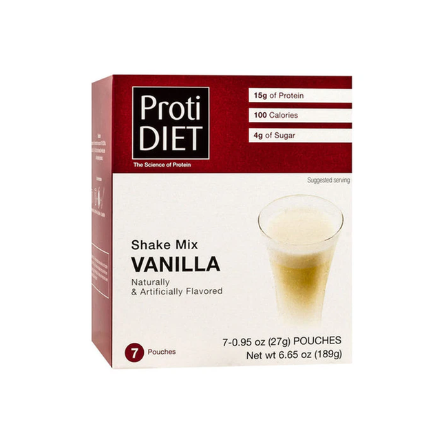 ProtiDiet - Shake Mix, Vanilla | 7 x 27g