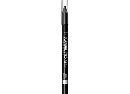 Rimmel London - Crayon Gel Waterproof 24H Scandal'Eyes - Noir 001 | 1,3 g
