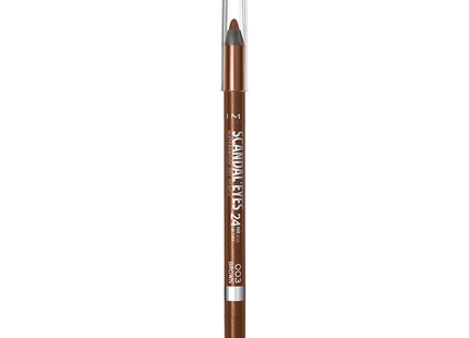 Rimmel London - Scandal'Eyes Waterproof 24H Gel Pencil - Brown 003 | 1.3 g