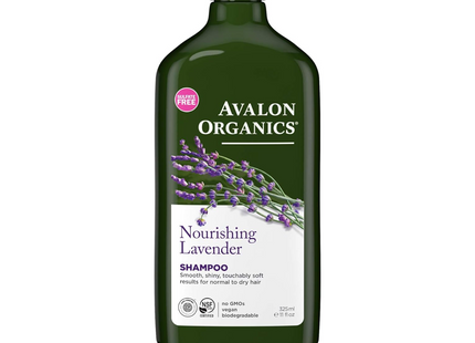 Avalon Organics - Shampooing nourrissant à la lavande | 325 ml