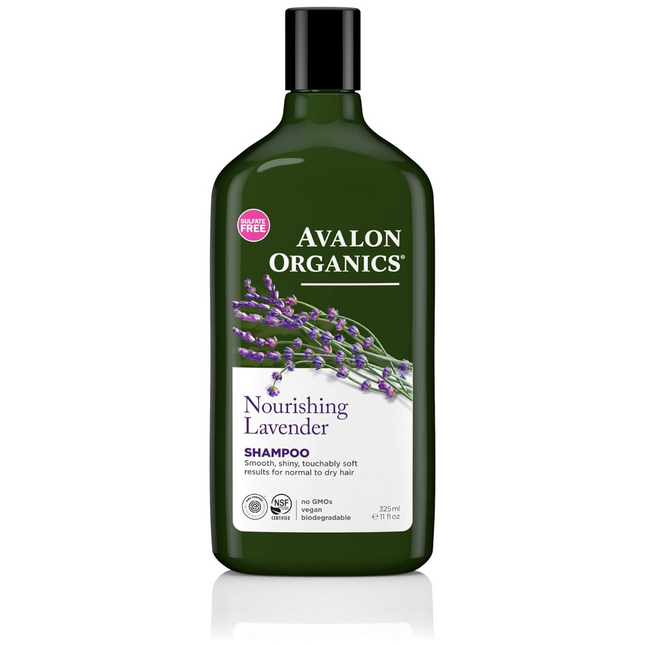 Avalon Organics - Shampoing nourrissant à la lavande | 325 ml