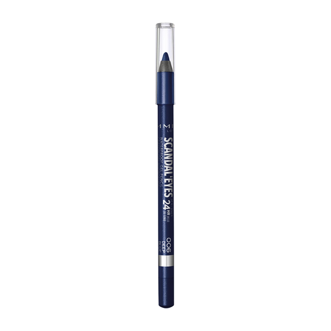 Rimmel - Crayon gel imperméable Scandal Eyes - 006 Bleu Profond | 1,3 g