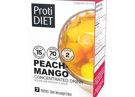 ProtiDiet - Peach Mango Concentrated Drink | 210 mL