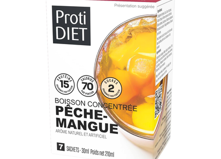 ProtiDiet - Peach Mango Concentrated Drink | 210 mL
