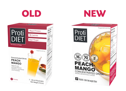 ProtiDiet - Peach Mango Concentrated Drink | 210 mL