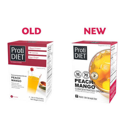 ProtiDiet - Boisson concentrée pêche-mangue | 210 ml