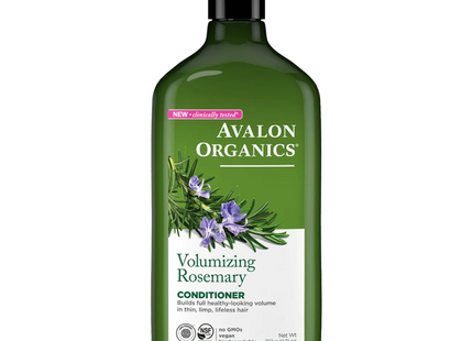 Avalon Organics - Après-shampooing volumisant au romarin | 325 ml