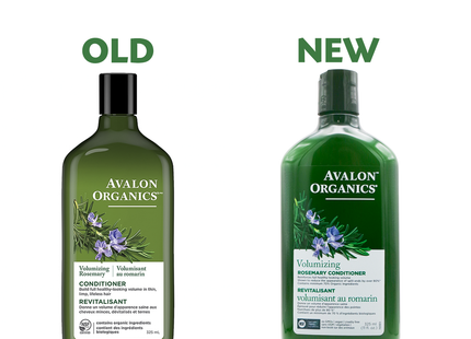 Après-shampoing volumisant au romarin Avalon Organics | 325 ml
