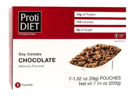 ProtiDiet - Céréales au chocolat et soja | 7 x 29 g