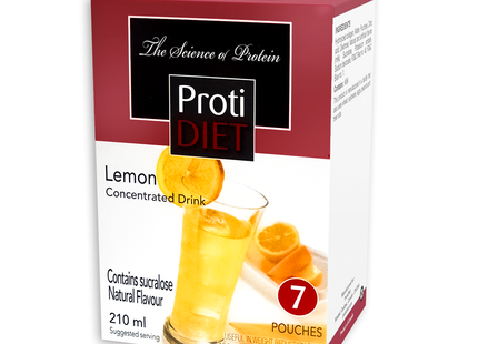 ProtiDiet - Lemon Concentrated Drink | 7 Pouches