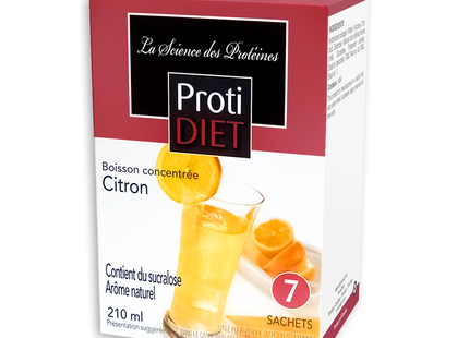 ProtiDiet - Lemon Concentrated Drink | 7 Pouches