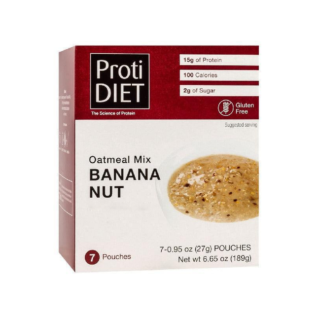 Proti Diet - Oatmeal Banana Nut 15 g Protein | 7 x 27 g