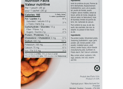 ProtiDiet - Chips BBQ à saveur naturelle | 7x33g