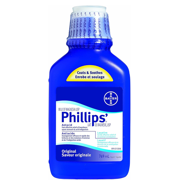 Phillips' - Milk of Magnesia Antacid / Laxative