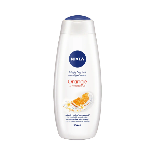 Nivea - Body Wash for Smooth Skin, Orange & Avocado Oil | 500 mL