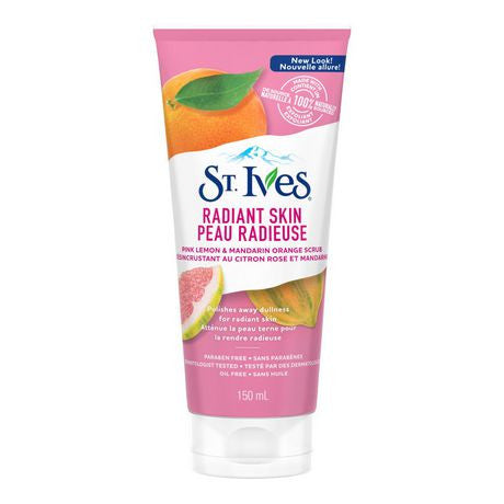 St. Ives Radiant Skin Pink Lemon & Mandarin Orange Scrub | 150 ml
