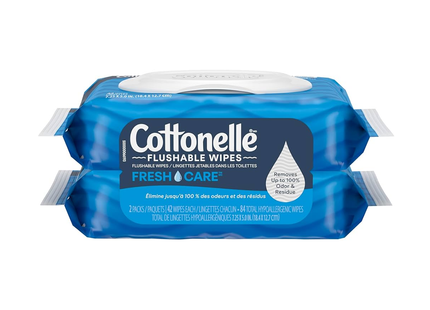 Cottonelle - Flushable Wipes | 2 Packs  x 42 Wipes