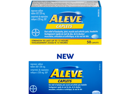 Aleve - Naproxen Sodium 220 mg | 50 Caplets