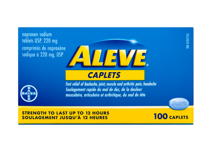 Aleve - Naproxen Sodium 220 mg | 100 Caplets