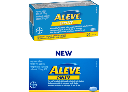 Aleve - Naproxen Sodium 220 mg | 100 Caplets