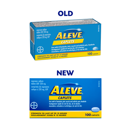 Aleve - Naproxène sodique 220 mg | 100 gélules