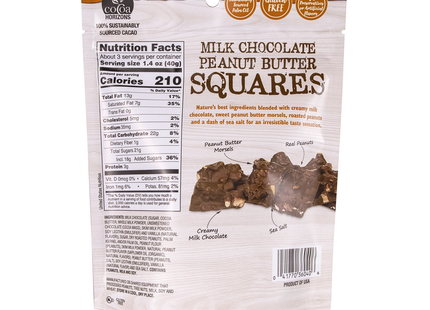 Brown & Haley - Milk Chocolate Peanut Butter Squares | 125 g