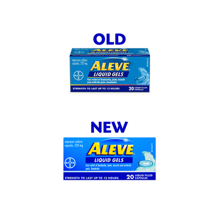 Aleve - Gélules Liquides Naproxène sodique 220 mg | 20 gélules liquides