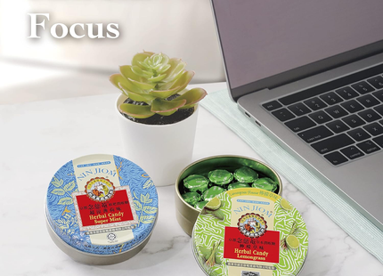 Nin Jiom - Bonbons aux plantes Super Menthe | 60 g