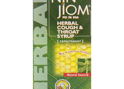 Nin Jiom - Herbal Cough & Throat Syrup - 13 Natural herbs & Honey | 150 mL
