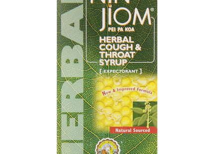 Nin Jiom - Herbal Cough & Throat Syrup - 13 Natural herbs & Honey | 300 mL