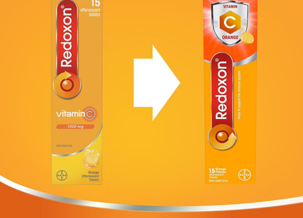 Redoxon - Vitamine C 1000 MG - Orange | 15 comprimés effervescents