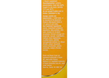 Redoxon - Vitamin C 1000 MG - Orange | 15 Effervescent Tablets