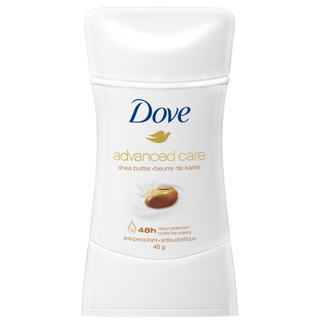 Dove - Antisudorifique Advanced Care 48 heures au beurre de karité | 45g